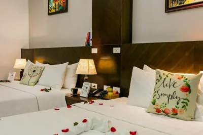 Triple Room with Balcony — Stella Hotel Hà Nội